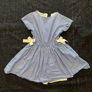 Crew Cuts 6 dress - seersucker pattern